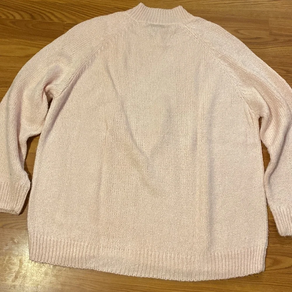 Karen Scott Woman Sweater Pink size 3X. (CC)